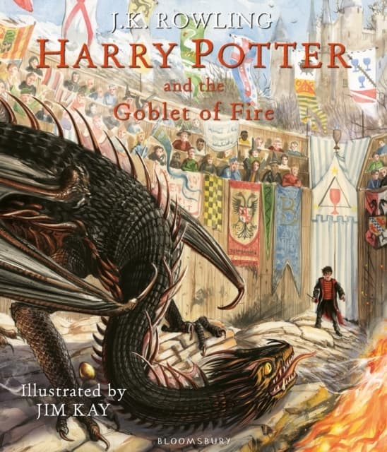 Harry Potter And The Goblet Of Fire - Illustrated Edition (Bok)