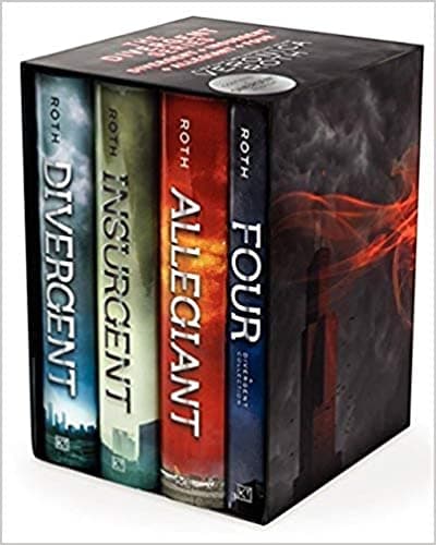 Divergent 4 Books Box Set (Bok)