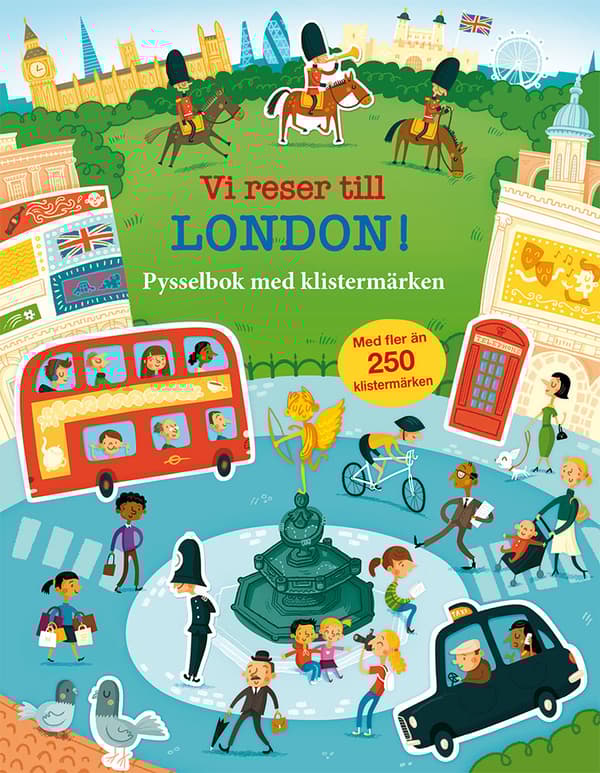 Vi Reser Till London! Pysselbok Med Klistermärken (Bok)
