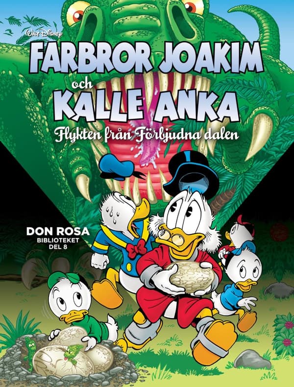 Farbror Joakim Och Kalle Anka. Flykten Från Förbjudna Dalen (Bok)