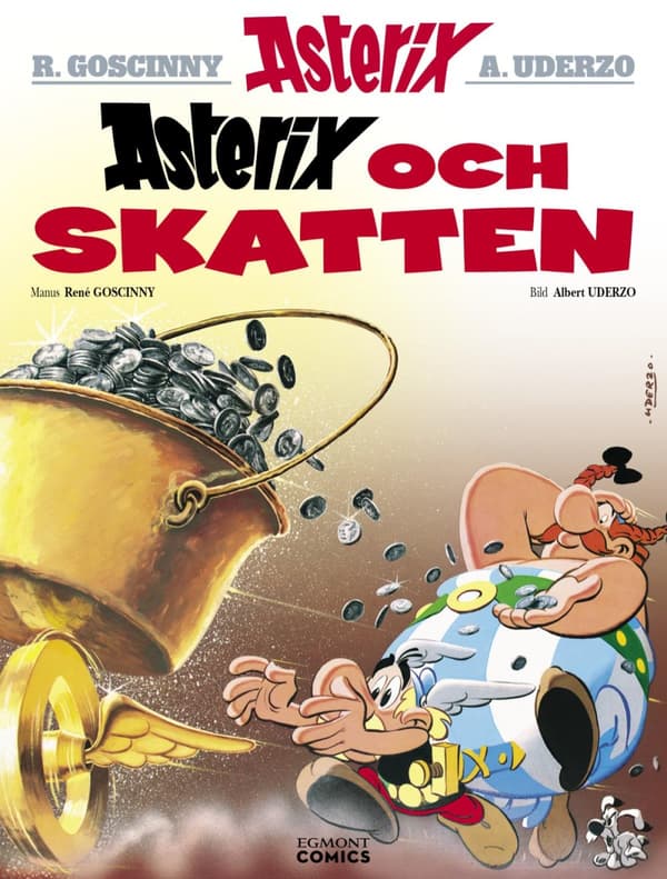 Asterix Och Skatten (Bok)