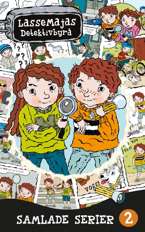 Lassemajas Detektivbyrå. Samlade Serier 2 (Bok)