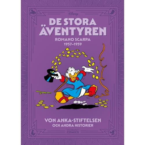 De stora äventyren. Romano Scarpa 1957-1959, von Anka-stiftelsen och andra historier (bok, kartonnage)