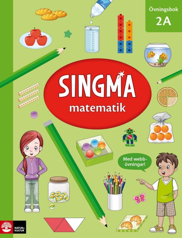 Singma Matematik 2a Övningsbok (Bok)