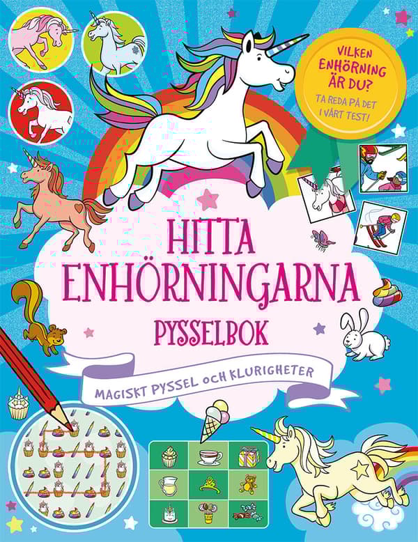 Hitta Enhörningarna Pysselbok - Magiskt Pyssel Och Klurigheter (Bok)