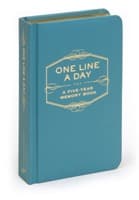 One Line A Day - A Five-year Memory Book (Bok)