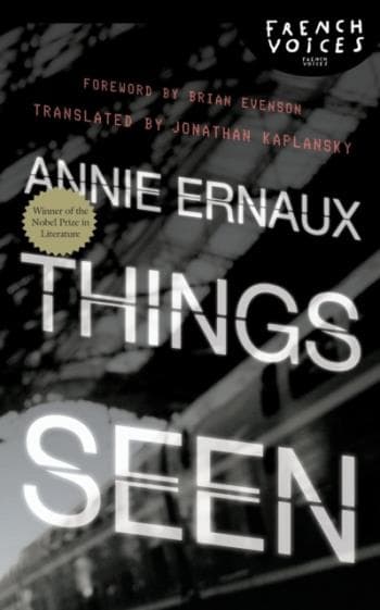 Things Seen (Bok)