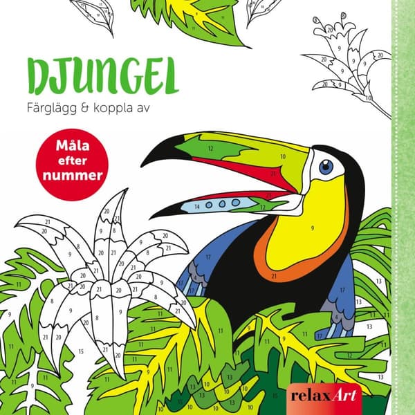 Färglägg & Koppla Av - *******n (Bok)