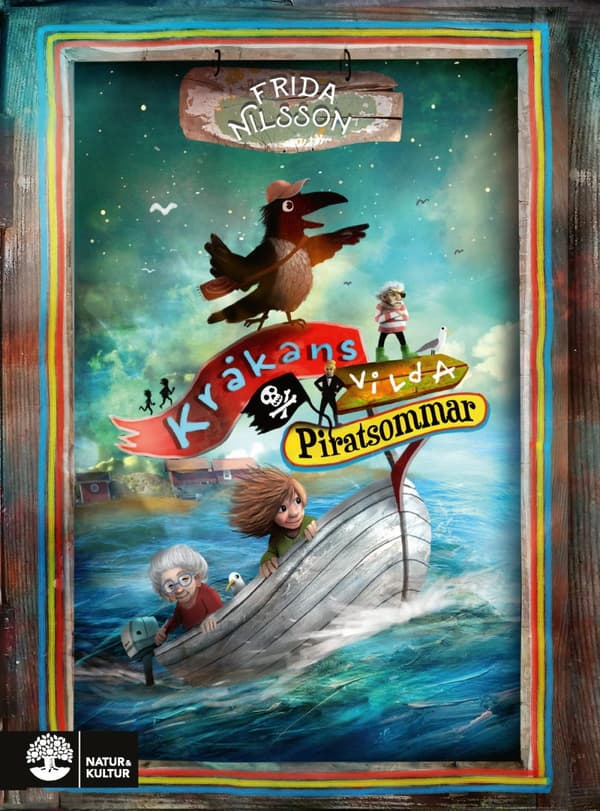 Kråkans Vilda Piratsommar (Bok)