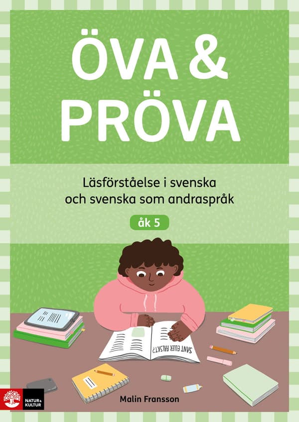 Öva & Pröva Åk 5 Läsförståelse I Svenska Och Svenska Som Andraspråk (Bok)