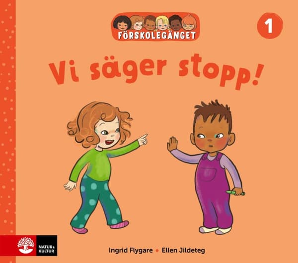 Förskolegänget Vi Säger Stopp (Bok)