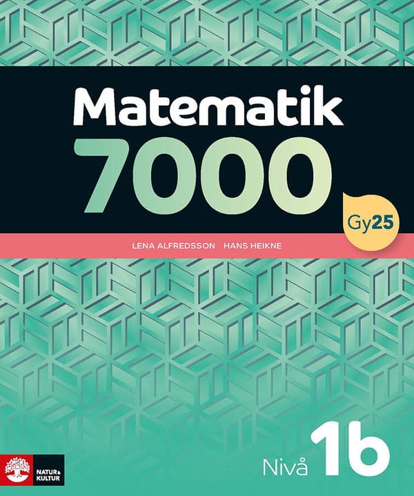 Matematik 7000 Nivå 1b (Bok)