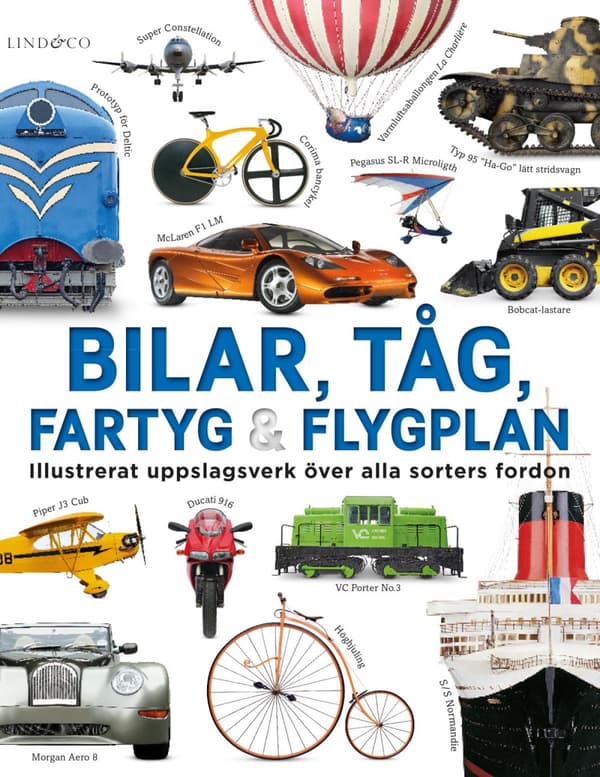 Bilar, Tåg, Fartyg Och Flygplan - Illustrerat Uppslagsverk (Bok)