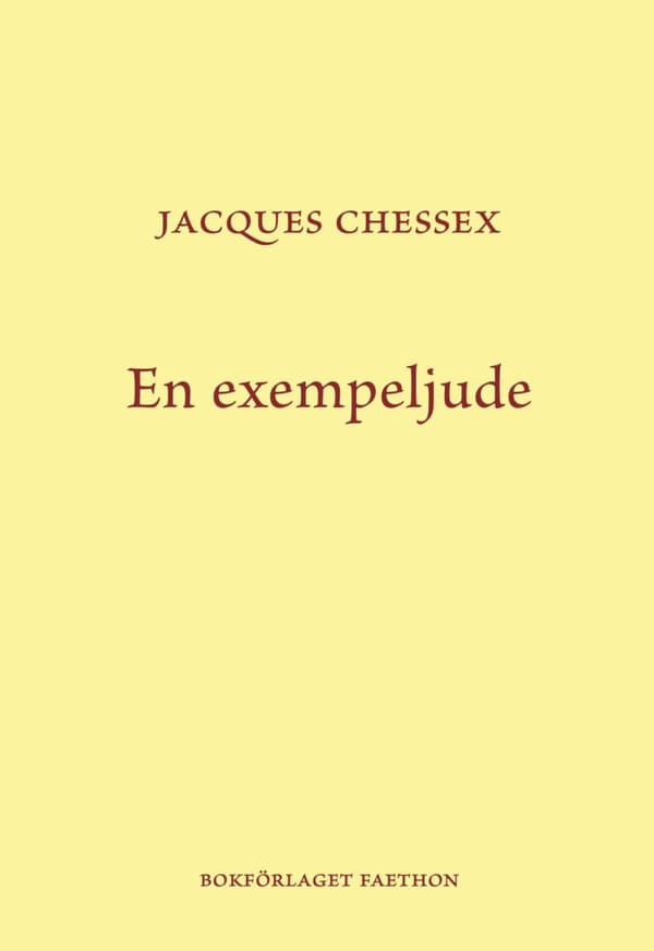 En Exempeljude (Bok)
