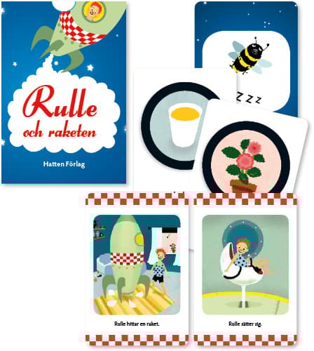 Kortspel, Rulle Och Raketen (Bok)