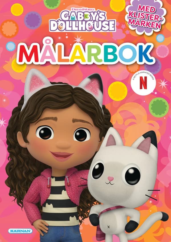 Målarbok Gabbys Dockskåp (Bok)