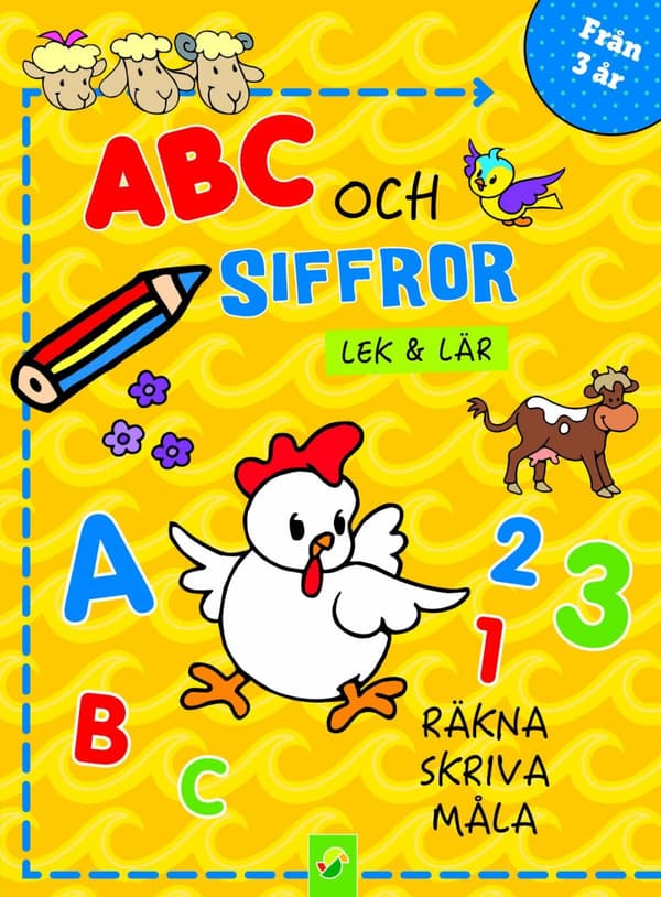 Abc Och Siffror - Räkna. Skriva & Måla (Bok)