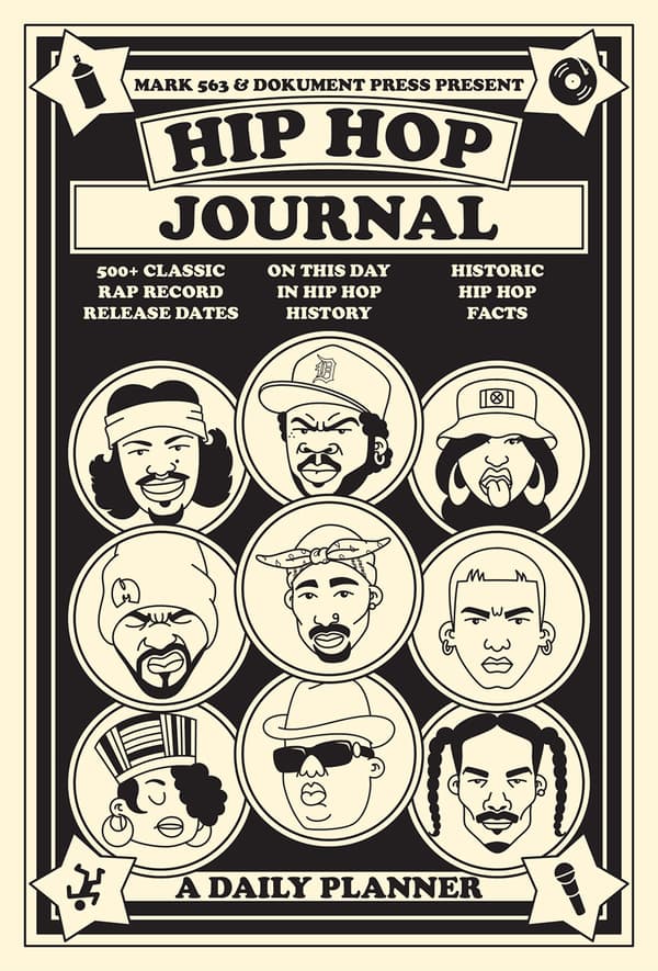 Hip Hop Journal - A Daily Planner (Bok)