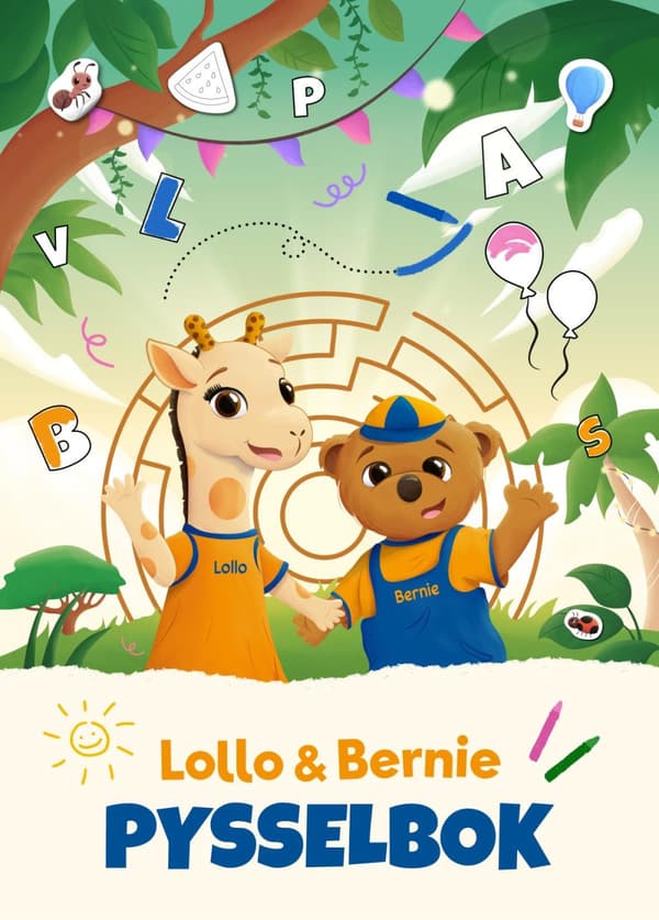 Lollo & Bernie. Pysselbok (Bok)