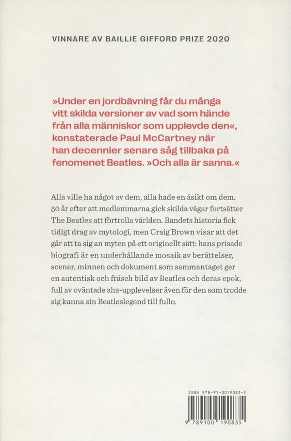 One, Two, Three, Four - När Beatles Förändrade Världen (Bok)