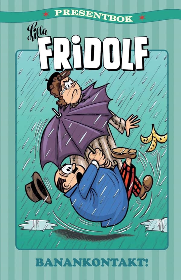 Lilla Fridolf Presentbok. Banankontakt! (Bok)