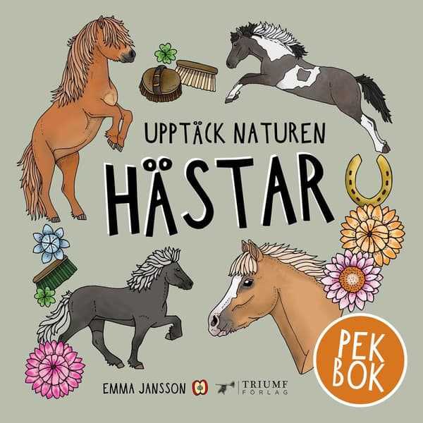 Upptäck Naturen Hästar - Pekbok! (Bok)