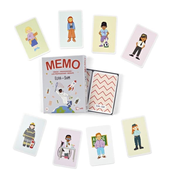 Memo Yrken - Resestorlek (Bok)