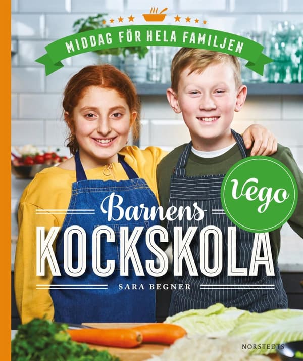 Barnens Kockskola - Vego - Middag För Hela Familjen (Bok)