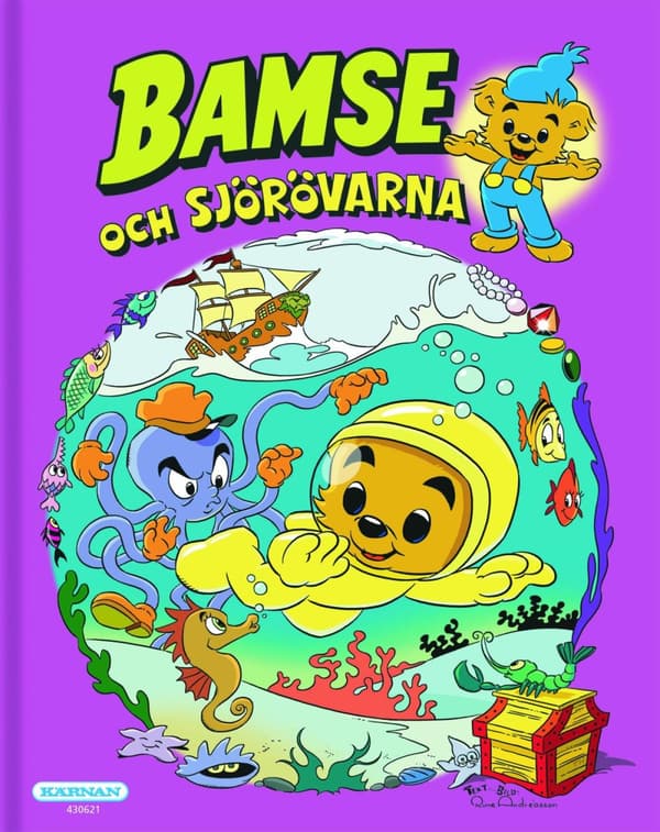 Bamse Och Sjörövarna (Bok)