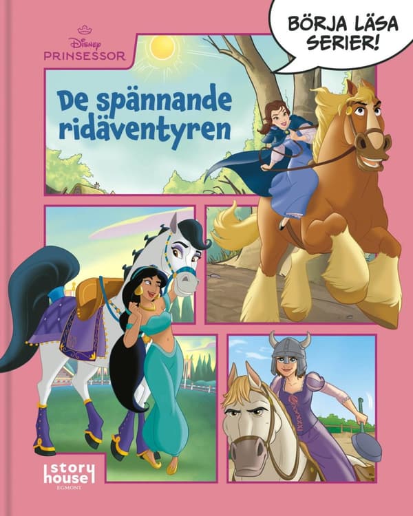 Disney Prinsessor. De Spännande Ridäventyren (Bok)