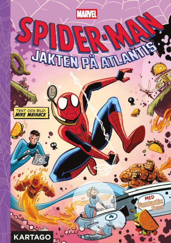 Spider-man- Jakten På Atlantis (Bok)