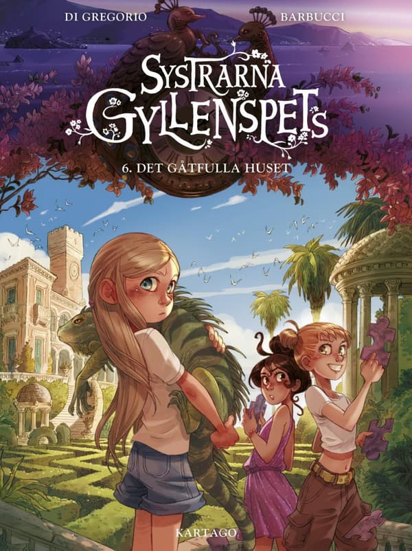 Systrarna Gyllenspets 6- Det Gåtfulla Huset (Bok)