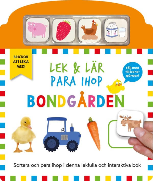 Lek & Lär, Para Ihop. Bondgården (Bok)