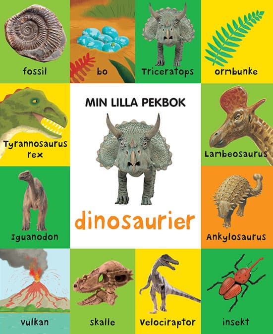 Min Lilla Pekbok - Dinosaurier (Bok)
