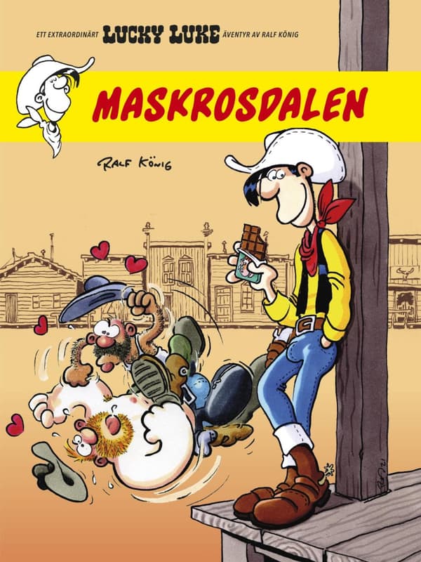 Lucky Luke. Maskrosdalen (Bok)