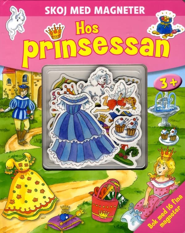 Hos Prinsessan - Skoj Med Magneter (Bok)