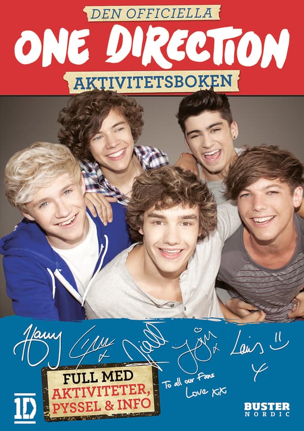 Den Officiella One Direction Aktivitetsboken (Bok)