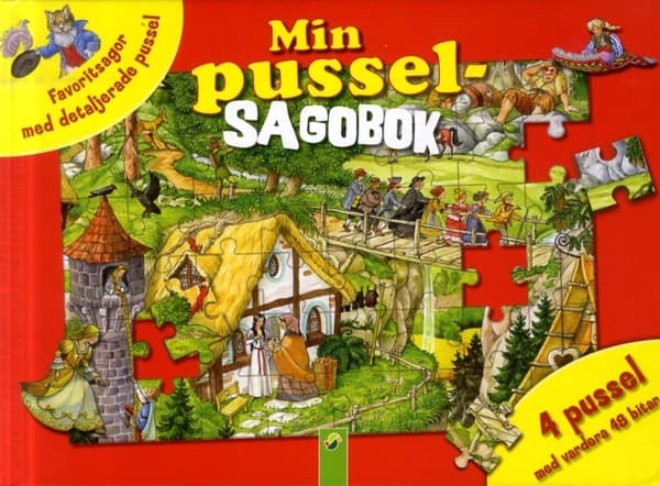 Min Pusselsagobok (Bok)