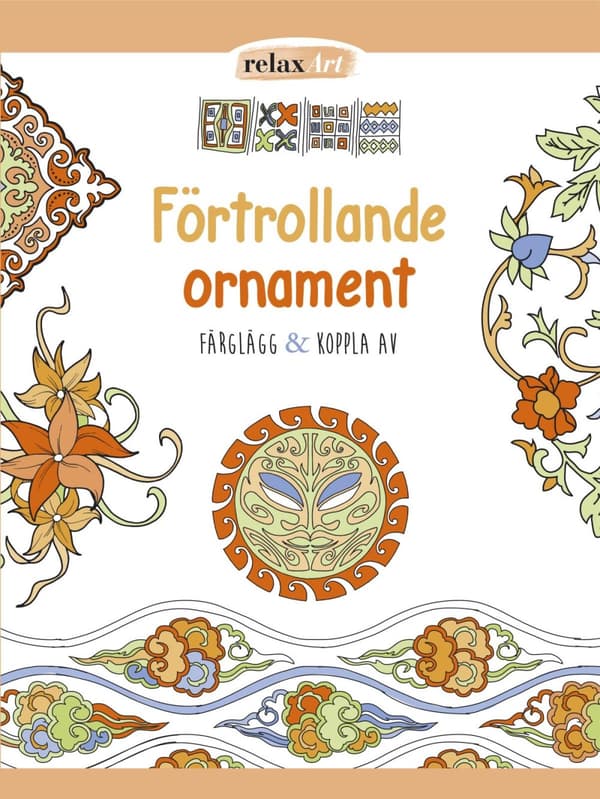 Förtrollande Ornament - Färglägg & Koppla Av (Bok)