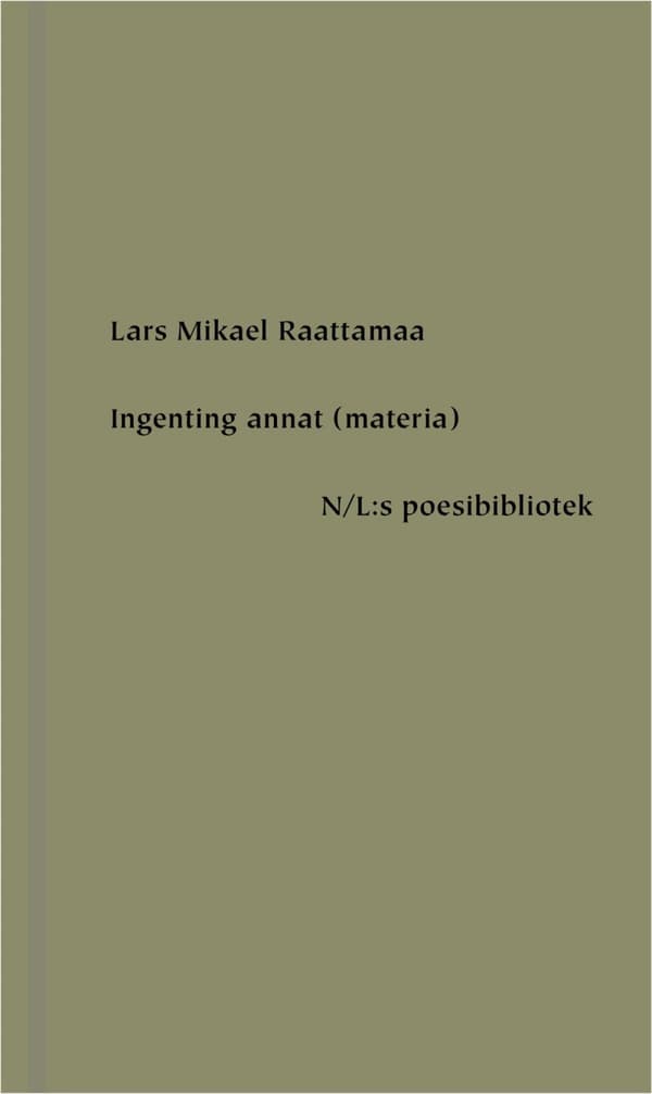 Ingenting Annat (materia) (Bok)