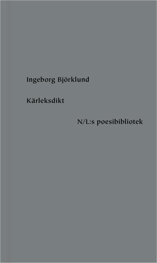 Kärleksdikt (Bok)
