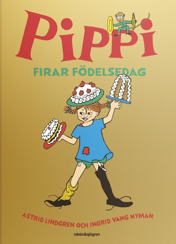 Pippi Firar Födelsedag (Bok)