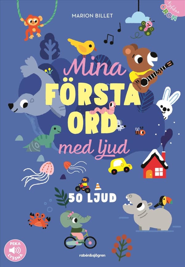 Nyfikna Öron - Mina Första Ord Med Ljud - Peka - Lyssna (Bok)