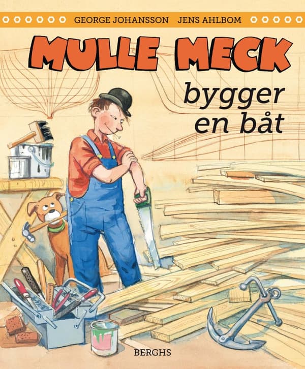 Mulle Meck Bygger En Båt (Bok)