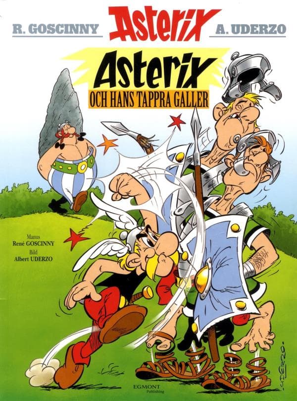 Asterix Och Hans Tappra Galler (Bok)