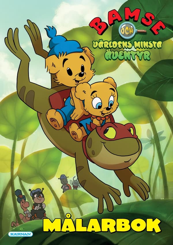 Målarbok Bamse Och Världens Minsta Äventyr (Bok)