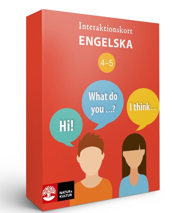 Interaktionskort Engelska Åk 4-5 (Bok)