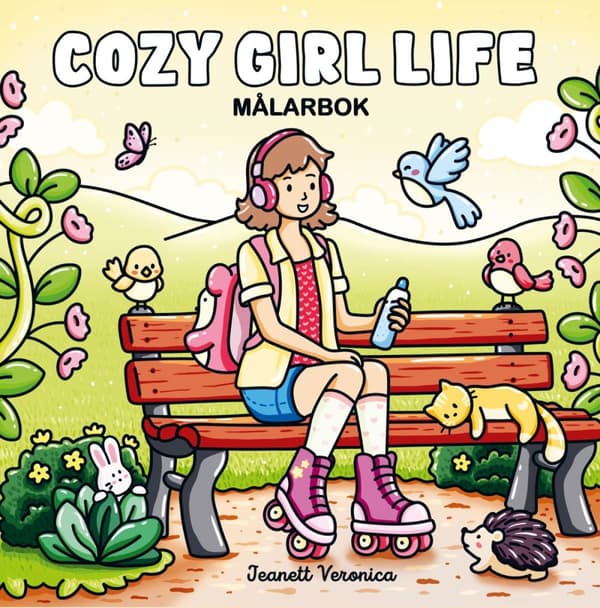Cozy Girl Life - Målarbok (Bok)
