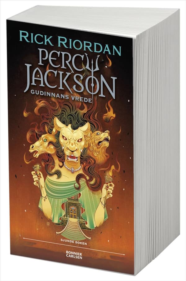 Percy Jackson- Gudinnans Vrede (Bok)