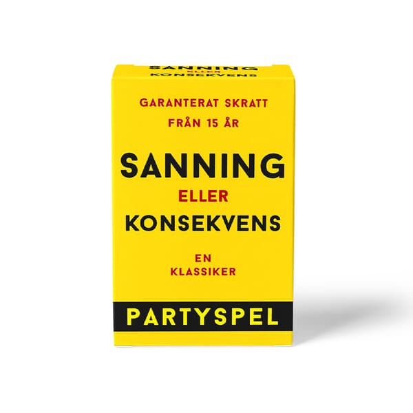 Sanning Eller Konsekvens (Bok)